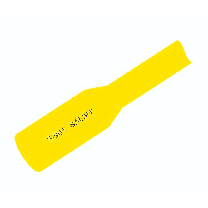 SLEEVING HEATSHRINK 30mm YELLOW PCS S-901-30MM-YL   *DBK*