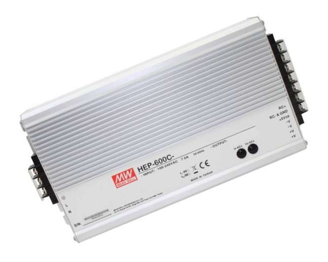 BATTERY CHARGER FOR 24VDC 21A HEP-600C-24