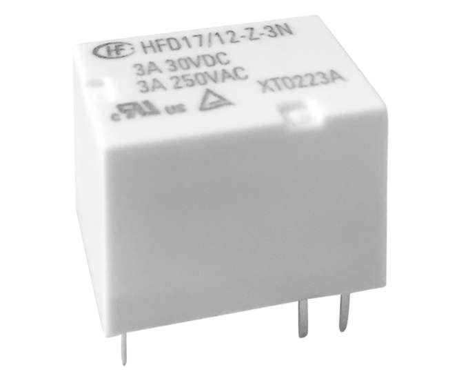 RELAY PCB MOUNT SPDT 8A 12VDC RECT 6PIN HFD16/12-ZFH-TN