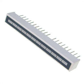 DISP BAR GRAPH SIL 12SEG RED  HHRX12DWB