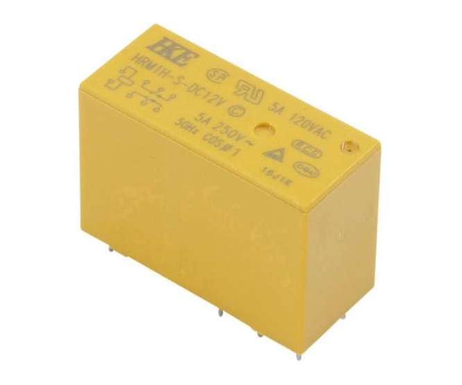 RELAY SPDT 16A 24VDC RECT 8PCB HRM2H-S-DC24V-C