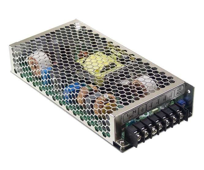 POWER SUPPLY ENCL. I=220 O=12V 16A7 200W HRP-200-12