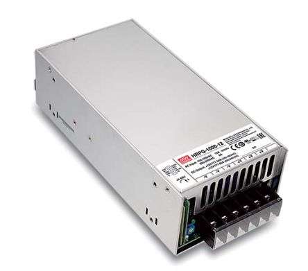 POWER SUPPLY ENC I=220 O=12V @ 80A HRPG-1000-12