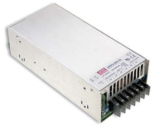 POWER SUPPLY ENCL. I=220 O=7.5V 80A 600W HRPG-600-7.5