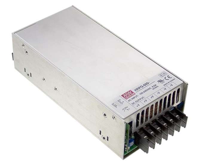 POWER SUPPLY ENCL. I=220 O=36V 17.5A 600W HRPG-600-36