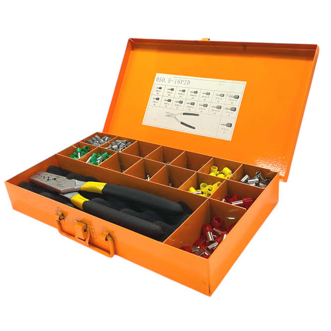 CRIMPER AND BOOTLACE TERMINAL ASSORTMENT HS0.5-16PZD