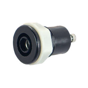SOCKET BANANA 4mm BLACK HSR200 HSR20040100