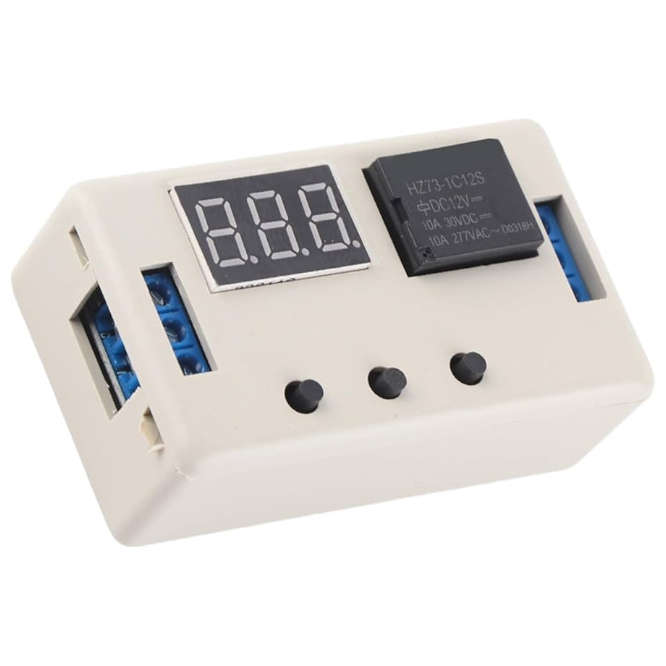 ADJ. TIME DELAY TRIGGER RELAY BOARD 12VDC HZ73-1C12
