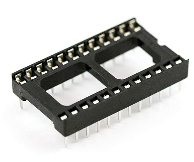 IC SOCKET DIL 0.6 D-LEAF 24P ICN-246-S4-G