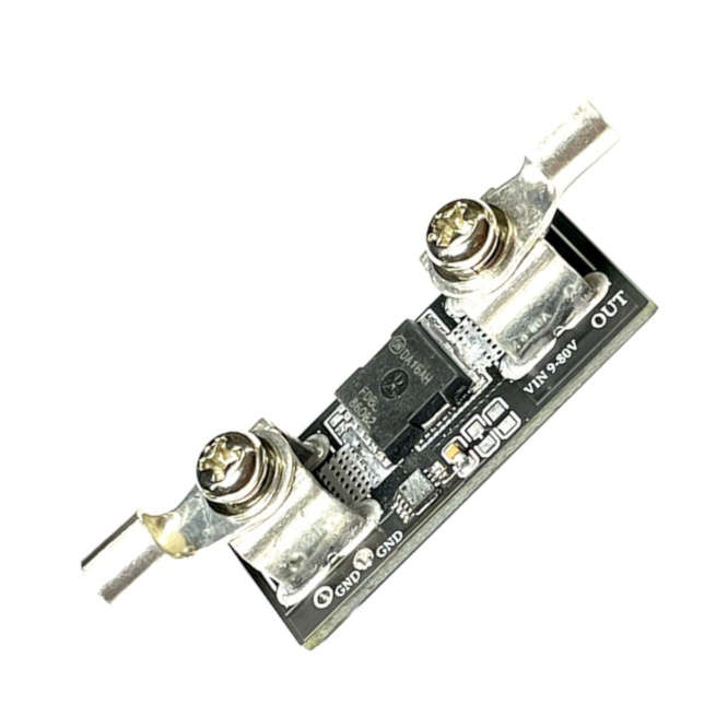 IDEAL DIODE PCB 50A 9-80V FOR SOLAR MODULES ID50A-80V-R1
