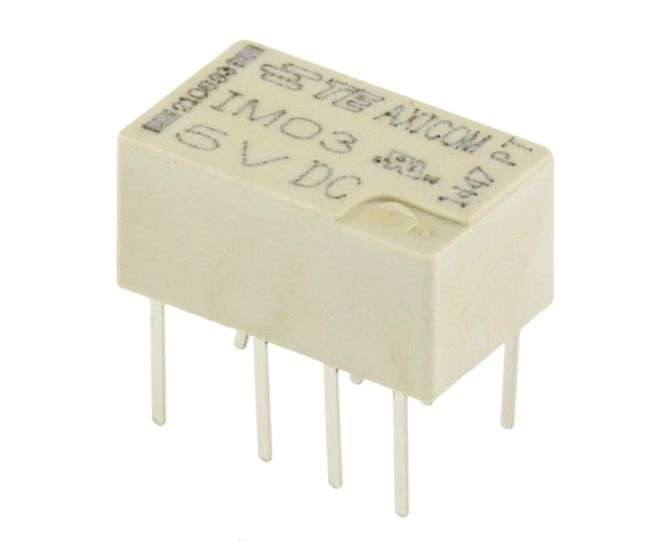 RELAY DPDT 2A 5VDC RECT 8PCB IM03TS / 1-1462037-8