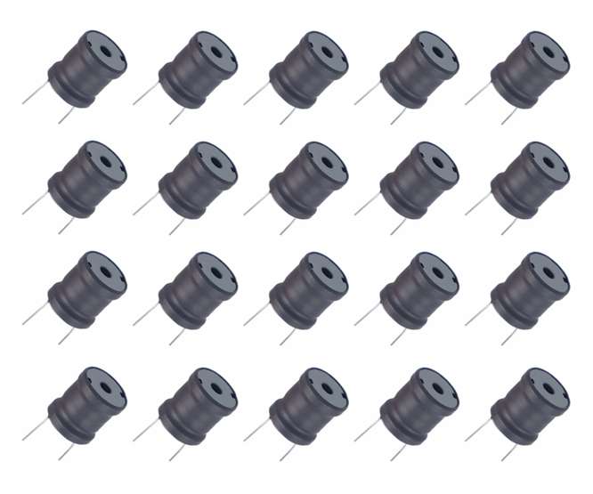 INDUCTOR RAD W/W 100uH 3.5A 0E1 16x18mm - 100/BAG PK1618-101K