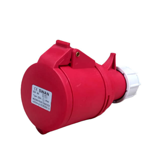 CONNECTOR IP44 3P+N+E 32A 380V IPS-CE-225N
