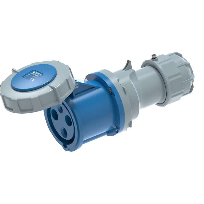 INDUSTRIAL PLUGTOP CONNECTOR 125A 3P + E 250V IP67 IPS-CE-2432