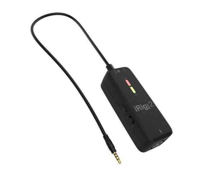 IRIG PRE 2 MICROPHONE PREAMP FOR SMART DEVICES IREG PRE 2
