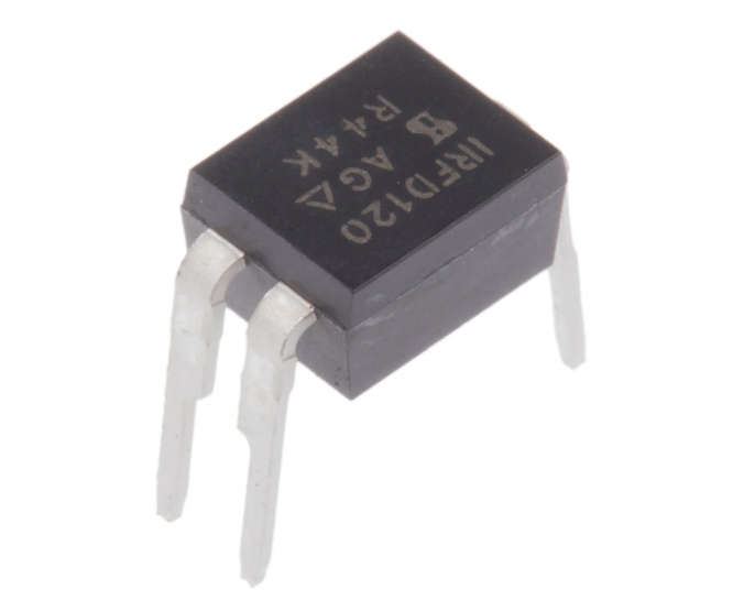 MOSFET N-C 100V 1A3 1E5 DIP4 IRFD120