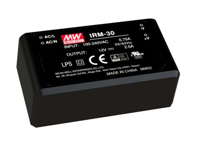POWER SUPPLY PCB I=220V TO O=24VDC 1.3A IRM-30-24