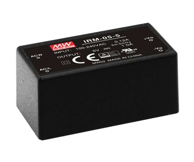 POWER SUPPLY PCB I=220 O=12V 0.42A 5W IRM-05-12