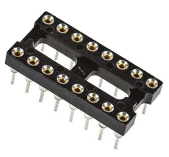 IC SOCKET 0.3 16W TULIP RND NAR - DEBULK ISM16T1-03-RH *DBK*