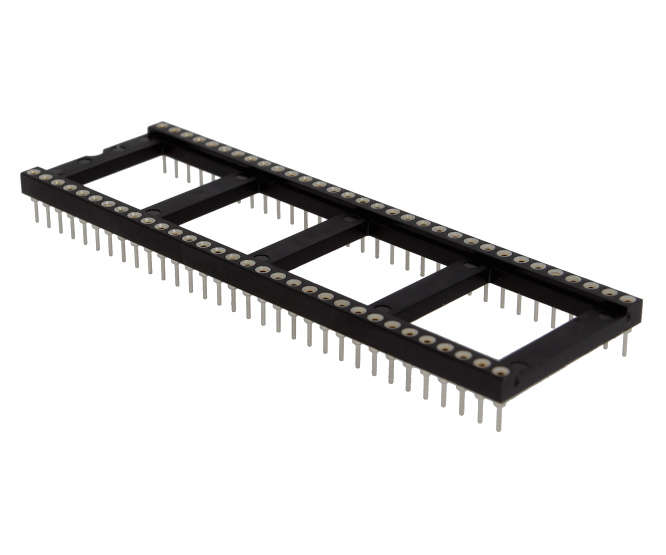 IC SOCKET DIL 0.9 TULIP RND HID P64 ISM64T1-09-RH