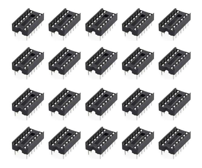 IC SOCKET W=0.3" 14W STD STAMPED PIN 34/T ISS14T1-03-RH