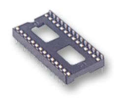 IC SOCK DIL 0.6 24W STD D-LEAF - OPEN  ISS24-0.6 *DBK*