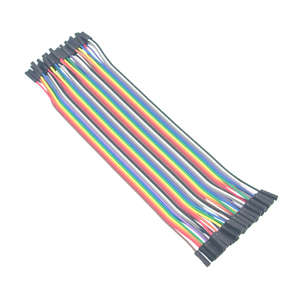 JUMPER LEAD SOCKET-SOCKET 200mm M/C 40W  JUM-003FF / 170561
