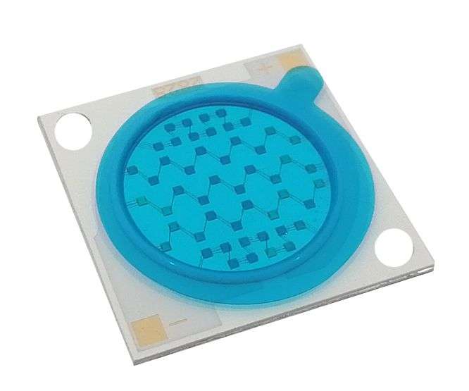 BLUE COB LED CHIP 1.75A 31-33V 50W JH-50B14P35-J7C-455