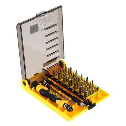 SCREWDRIVER SET 45-PCS PRECISION TOOL SET JK-6089C