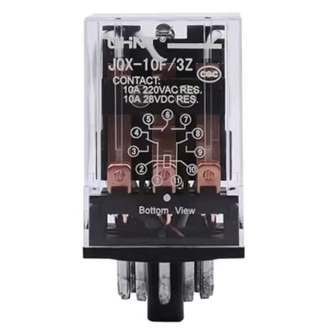 RELAY DPDT 10A 220VAC ROUND 11PIN JQX-10F23Z