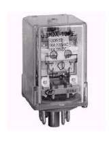 RELAY DPDT 10A 220VAC RND 8PL HF10FF/240A-2ZD