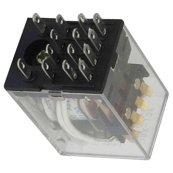 RELAY QPDT 24V 3A PCB - 14P SQUARE RELAY JQX-13F-MY2-24