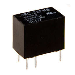 RELAY SPDT 1A 6VDC RECT 6PIN JRC-23FHS 6VDC *D*