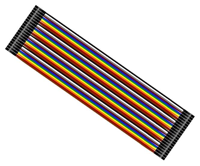 JUMPER LEADS 200mm 40W SOCKET-SOCKET M/C  10220035