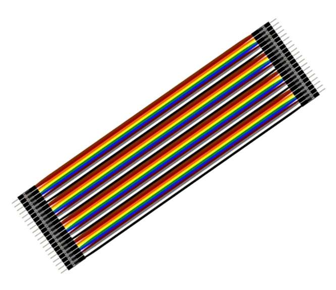 JUMPER LEADS 100mm 40W PLUG-PLUG M/M JUM-001MMP