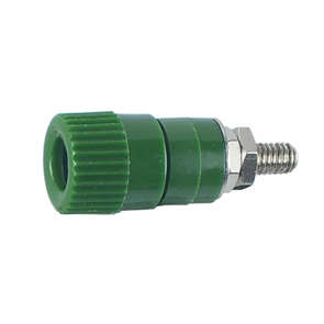 SOCKET BANANA 4mm GREEN CAPTIV JW104-GREEN