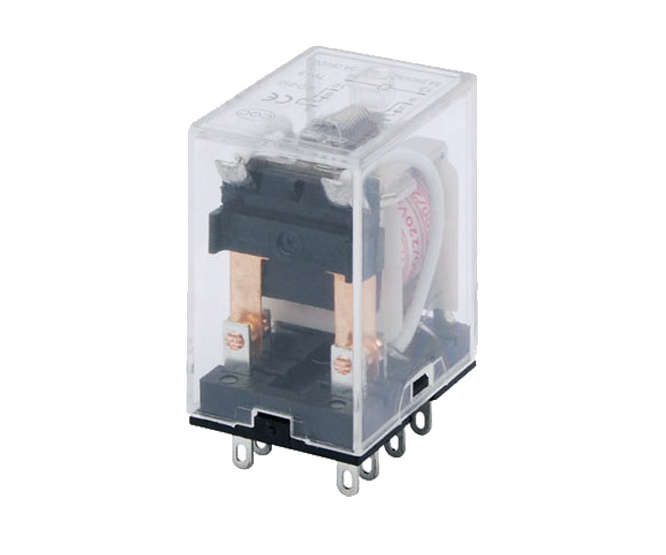 RELAY DPDT 10A 24VDC RECT 8PLUG JZX-18FF2CaDC24V1