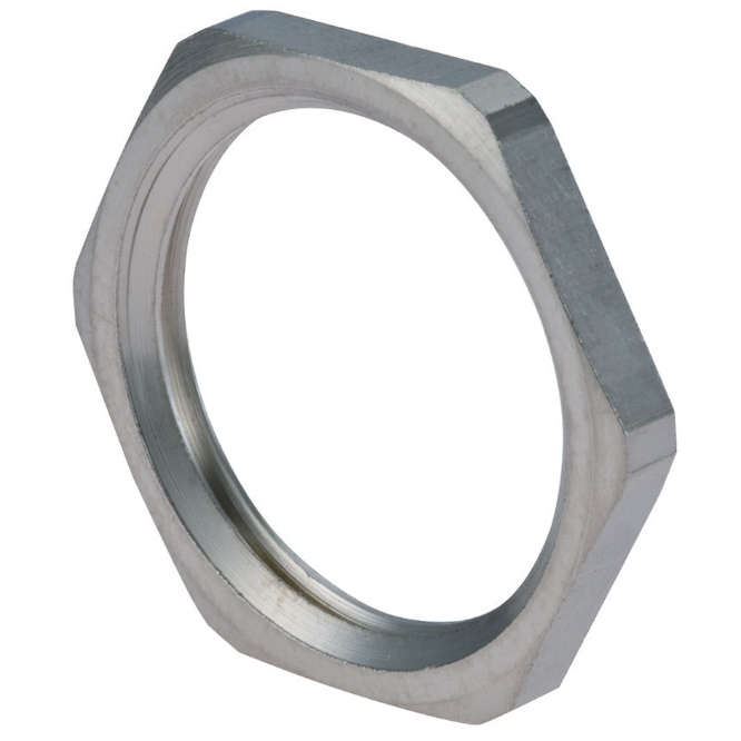 LOCKNUT HEX 25mm GALV STEEL K0000909