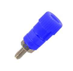 SOCK BANANA 4mm  BLUE  5A 125V  K203-BL