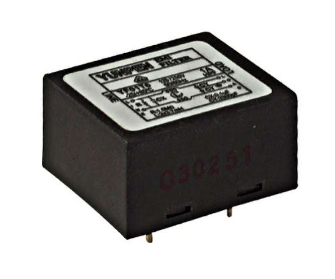 PCB MOUNT EMI/EMC MAINS FILTER 250VAC 3A K24230B / YF03T6