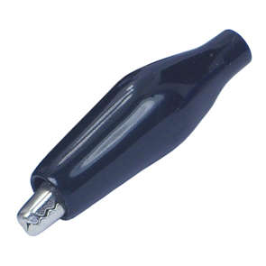 CROCODILE CLIP BLACK      31mm  K260-BK