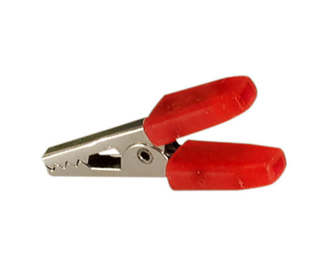 CLIP ALLIGATOR W/MOLDED HANDLE K267A-RD