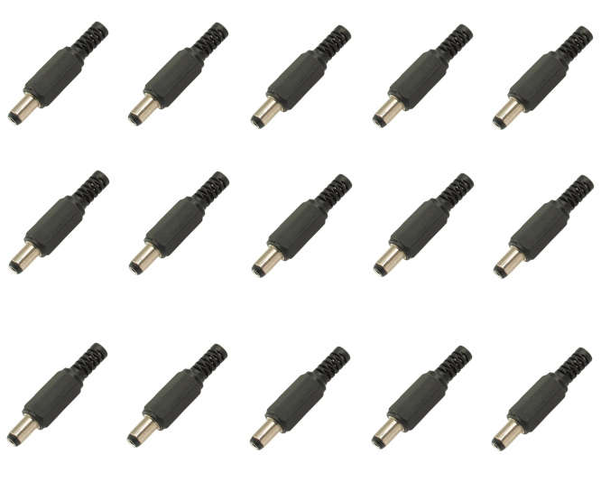 2.5x9mm DC POWER SOCKET IN-LINE - 250P/BAG 170446