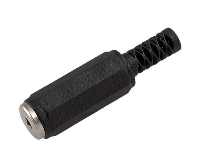 2.5mm MONO JACK / SOCKET WITH SLEEVE K3501