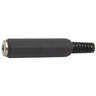 SOCKET MONO 6.3mm IN LINE PLAS  K3515