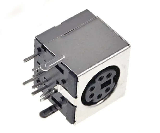 SOC MINI DIN 5W R/A SHIELD K37152D