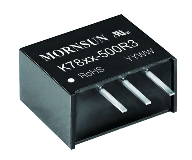 DC-DC DOWN CONVERTER SIL3/SIP3 I=12V/24V O=5V 0.5A K7805-500R3