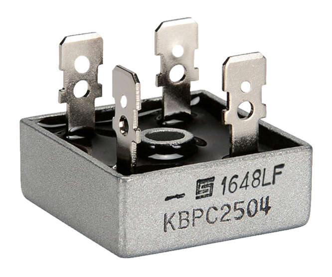 BRIDGE RECTIFIER SQUARE 400V 25A KBPC2504