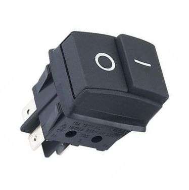 ON-OFF DPST SWITCH 15A 250VAC KCD2-2-201P