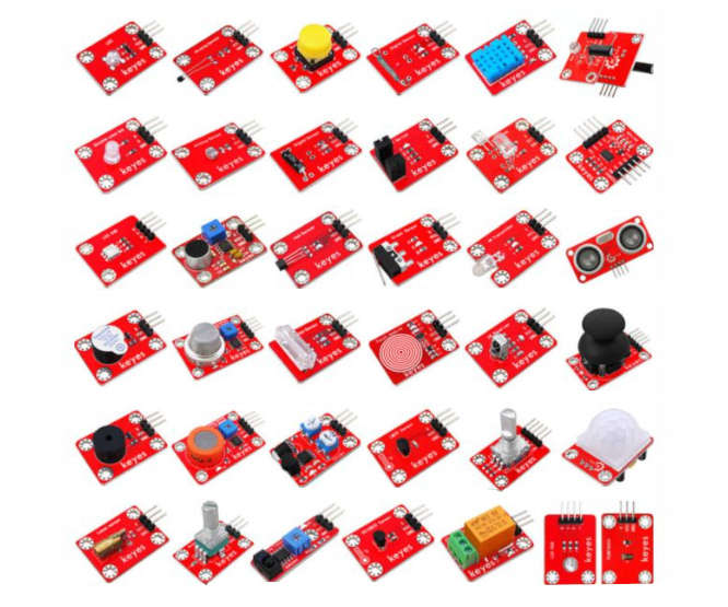 KIT OF 37 SENSOR BOARDS FOR ARDUINO KE0086